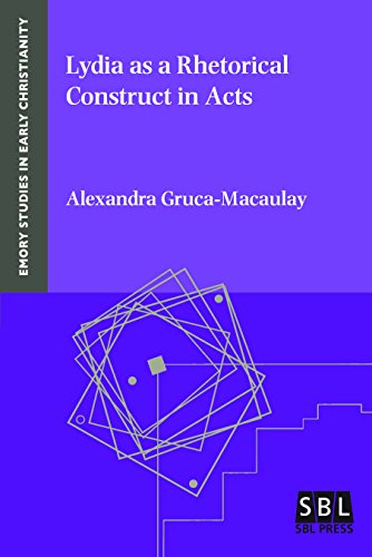 Lydia As A Rhetorical Construct In Acts (emory Studies In Early Christianity) [Hardcover]