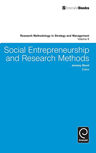 Social Entrepreneurship and Research Methods [Hardcover]