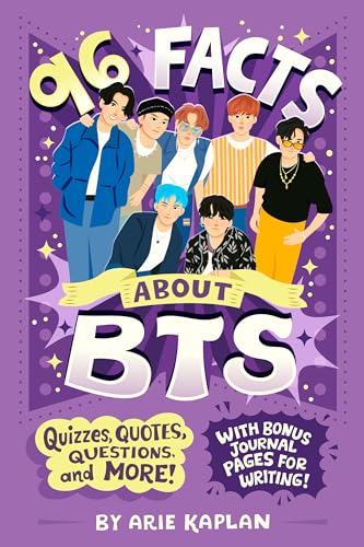 96 Facts About BTS Quizzes, Quotes, Questions, and More With Bonus Journal Pag [Paperback]