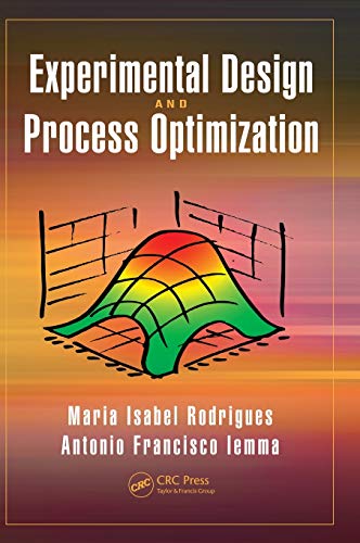 Experimental Design and Process Optimization [Hardcover]