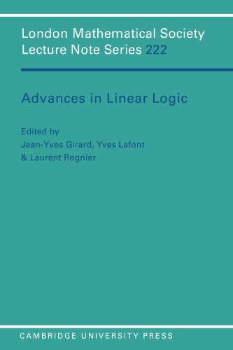 Advances in Linear Logic [Paperback]