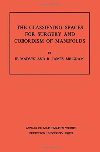 Classifying Spaces for Surgery and Corbordism of Manifolds. (AM-92), Volume 92 [Paperback]