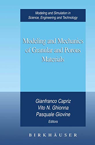 Modeling and Mechanics of Granular and Porous Materials [Paperback]