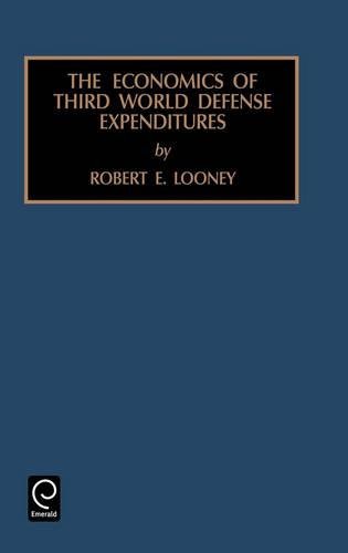 Economics of Third World Defense Expenditures [Hardcover]