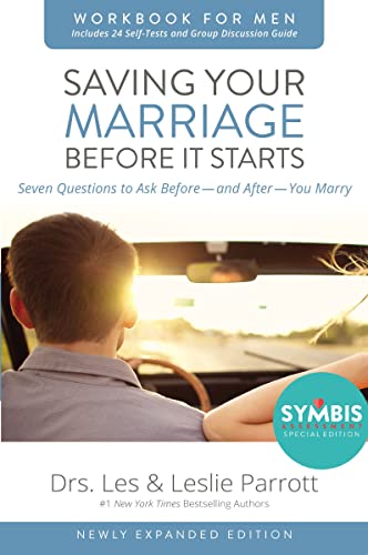 Saving Your Marriage Before It Starts Workbook for Men Updated Seven Questions  [Paperback]