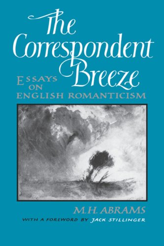 The Correspondent Breeze Essays on English Romanticism [Hardcover]