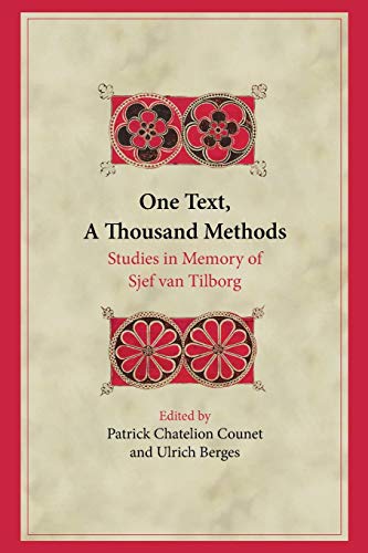 One Text, A Thousand Methods Studies In Memory Of Sjef Van Tilborg (brill Repri [Paperback]