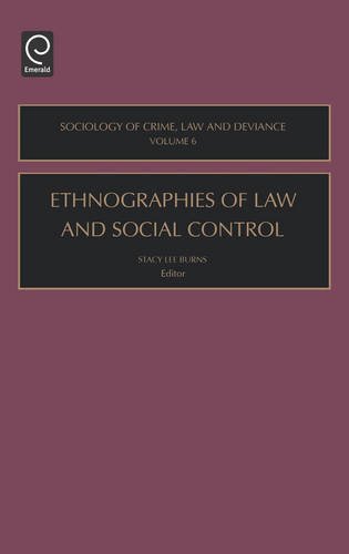 Ethnographies of Law and Social Control [Hardcover]