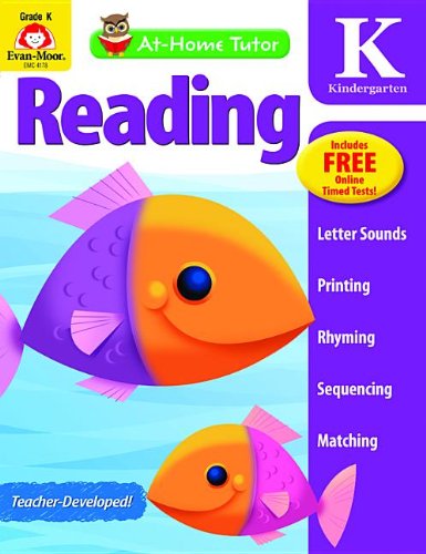 At-Home Tutor Reading, Grade K [Paperback]