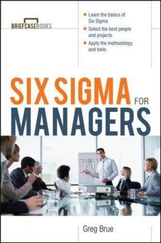 Six Sigma For Managers [Paperback]