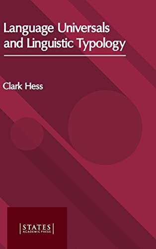 Language Universals and Linguistic Typology [Hardcover]