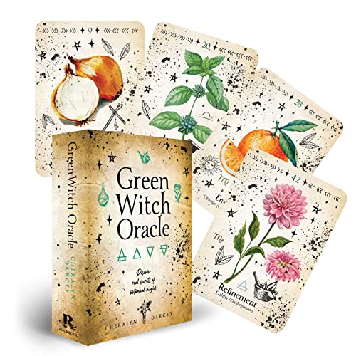 Green Witch Oracle Cards Discover Real Secrets of Botanical Magick (44 Full-Col [Kit]