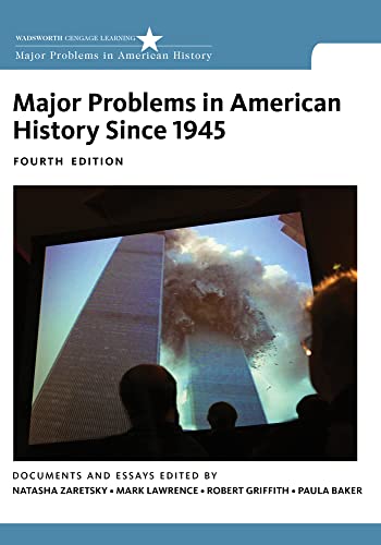 Major Problems in American History Since 1945 [Paperback]