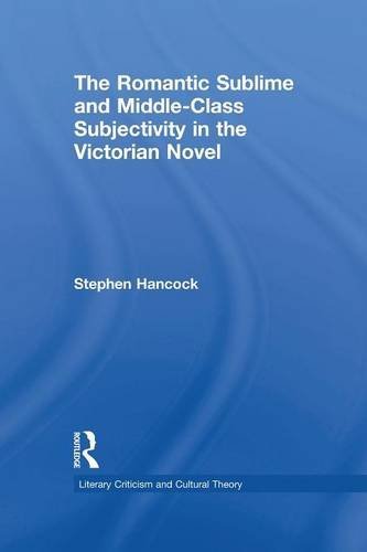 The Romantic Sublime and Middle-Class Subjectivity in the Victorian Novel [Paperback]