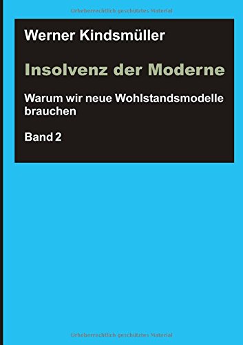 Insolvenz Der Moderne (german Edition) [Paperback]