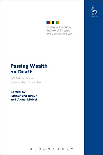Passing Wealth on Death Will-Substitutes in Comparative Perspective [Hardcover]