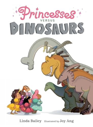 Princesses Versus Dinosaurs [Paperback]