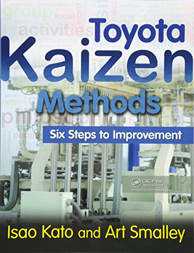 Toyota Kaizen Methods Six Steps to Improvement [Paperback]