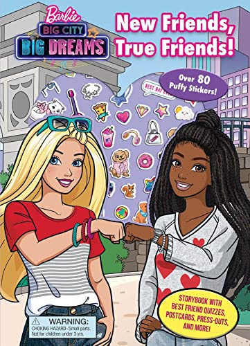 Barbie Big City Big Dreams New Friends, True Friends [Paperback]