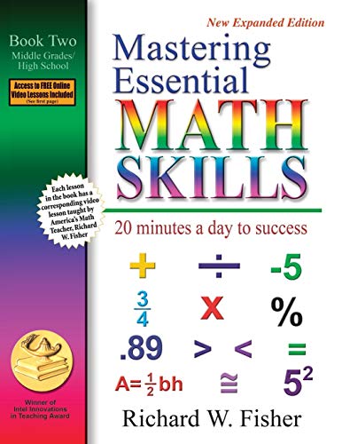 Mastering Essential Math Skills 20 Minutes A Day To Success, Book 2 Middle Gra [Paperback]