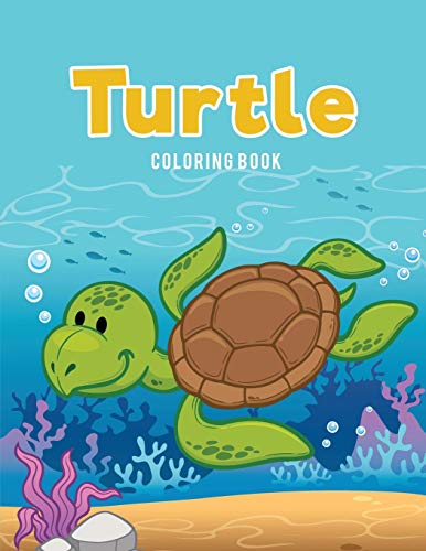 Turtle Coloring Book [Paperback]