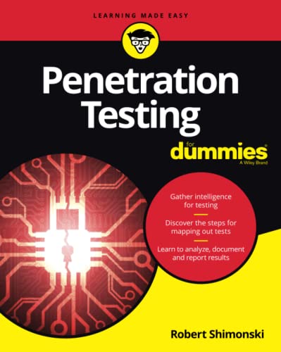 Penetration Testing For Dummies [Paperback]