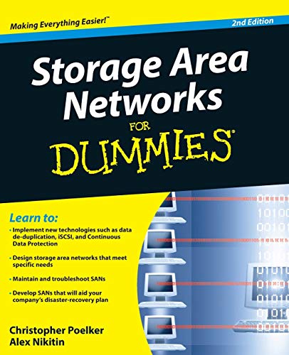 Storage Area Networks For Dummies [Paperback]