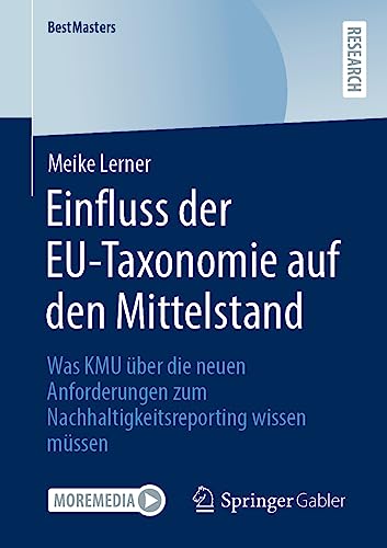 Einfluss der EU-Taxonomie auf den Mittelstand Was KMU ber die neuen Anforderun [Paperback]