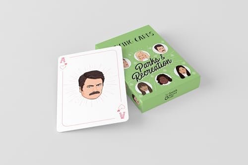 Parks and Recreation Playing Cards [Novelty book]