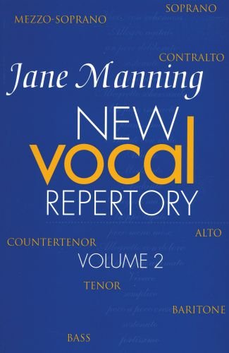 New Vocal Repertory Volume 2 [Paperback]