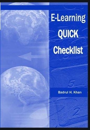 E-Learning Quick Checklist [Paperback]