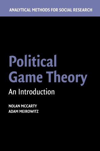 Political Game Theory An Introduction [Paperback]