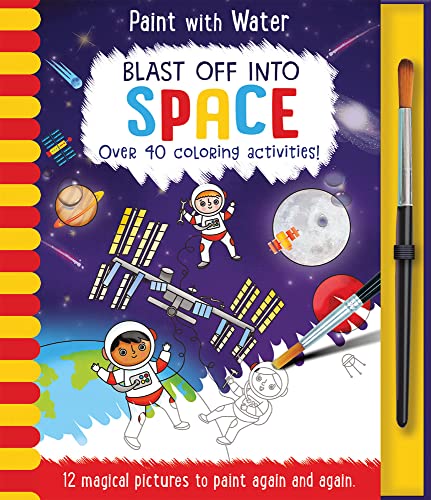 Blast Off Into - Space, Mess Free Activity Book [Hardcover]