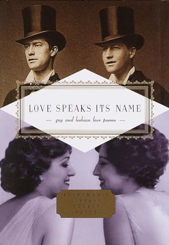 Love Speaks Its Name Gay and Lesbian Love Poems [Hardcover]
