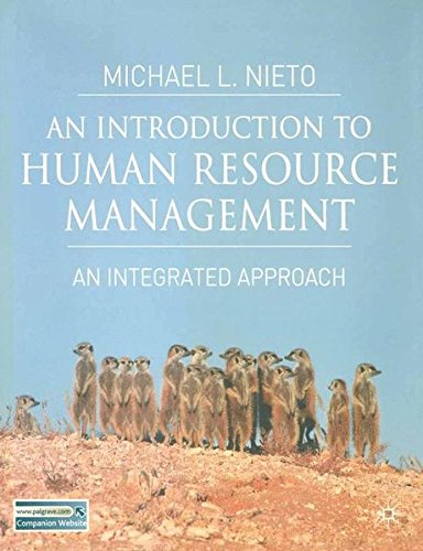 An Introduction to Human Resource Management An Integrated Approach [Paperback]
