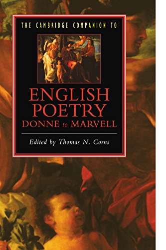The Cambridge Companion to English Poetry, Donne to Marvell [Paperback]