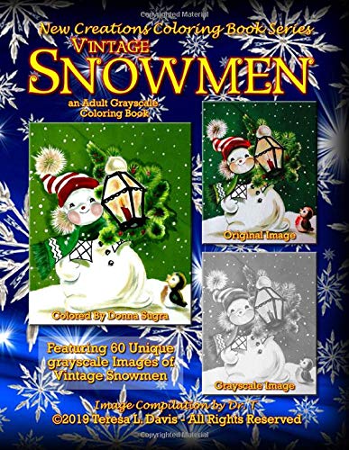 New Creations Coloring Book Series  Vintage Snowmen [Unknown]