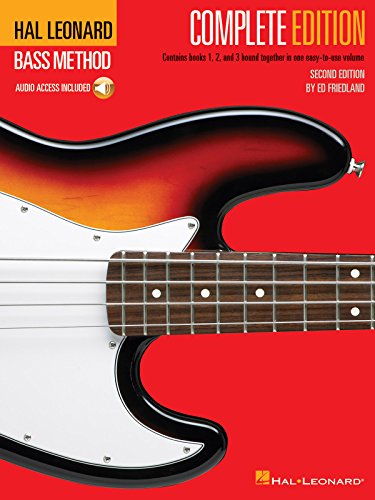 Hal Leonard Bass Method - Complete Edition Books 1, 2 and 3 Bound Together in O [Mixed media product]