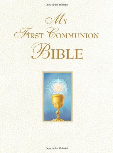 My First Communion Bible (white) [Hardcover]