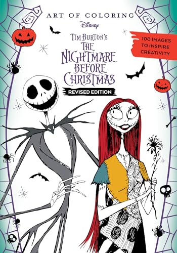 Art of Coloring Disney Tim Burton's The Nightmare Before Christmas [Paperback]