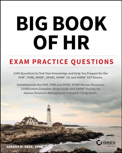 Big Book of HR Exam Practice Questions 1000 Questions to Test Your Knowledge an [Paperback]