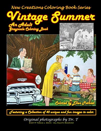 New Creations Coloring Book Series  Vintage Summer [Unknown]