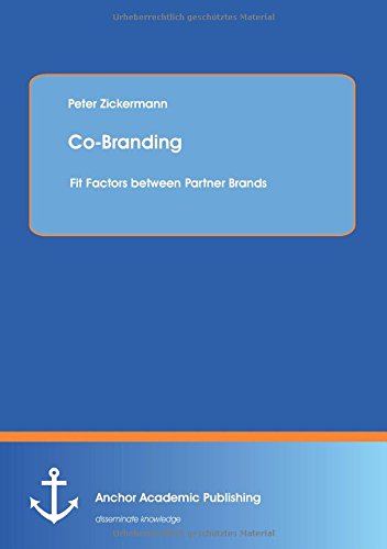Co-Branding Fit Factors Between Partner Brands [Paperback]