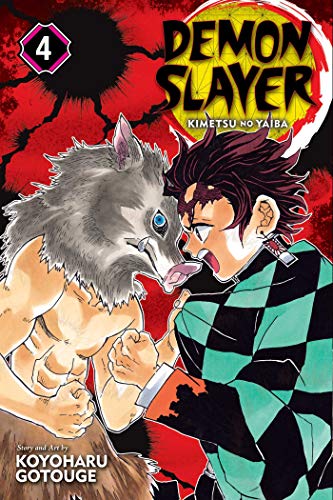 Demon Slayer Kimetsu no Yaiba, Vol. 4 [Paperback]