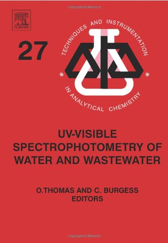 UV-visible Spectrophotometry of Water and Wastewater [Hardcover]