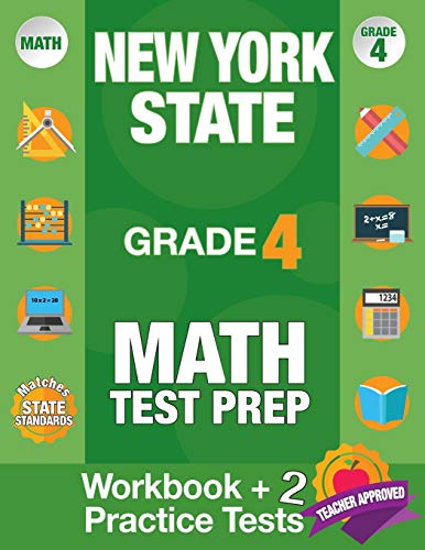 New York State Grade 4 Math Test Prep [Paperback]