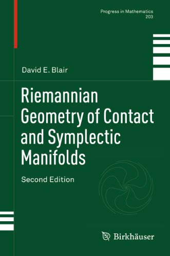 Riemannian Geometry of Contact and Symplectic Manifolds [Hardcover]