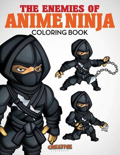 Enemies of Anime Ninja Coloring Book [Paperback]