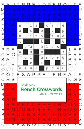 French Crosswords Level 1 (volume 1) [Paperback]