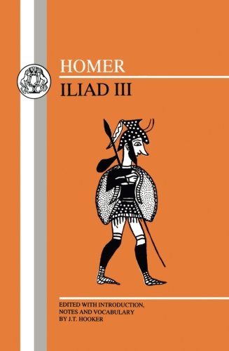 Homer Iliad III [Paperback]